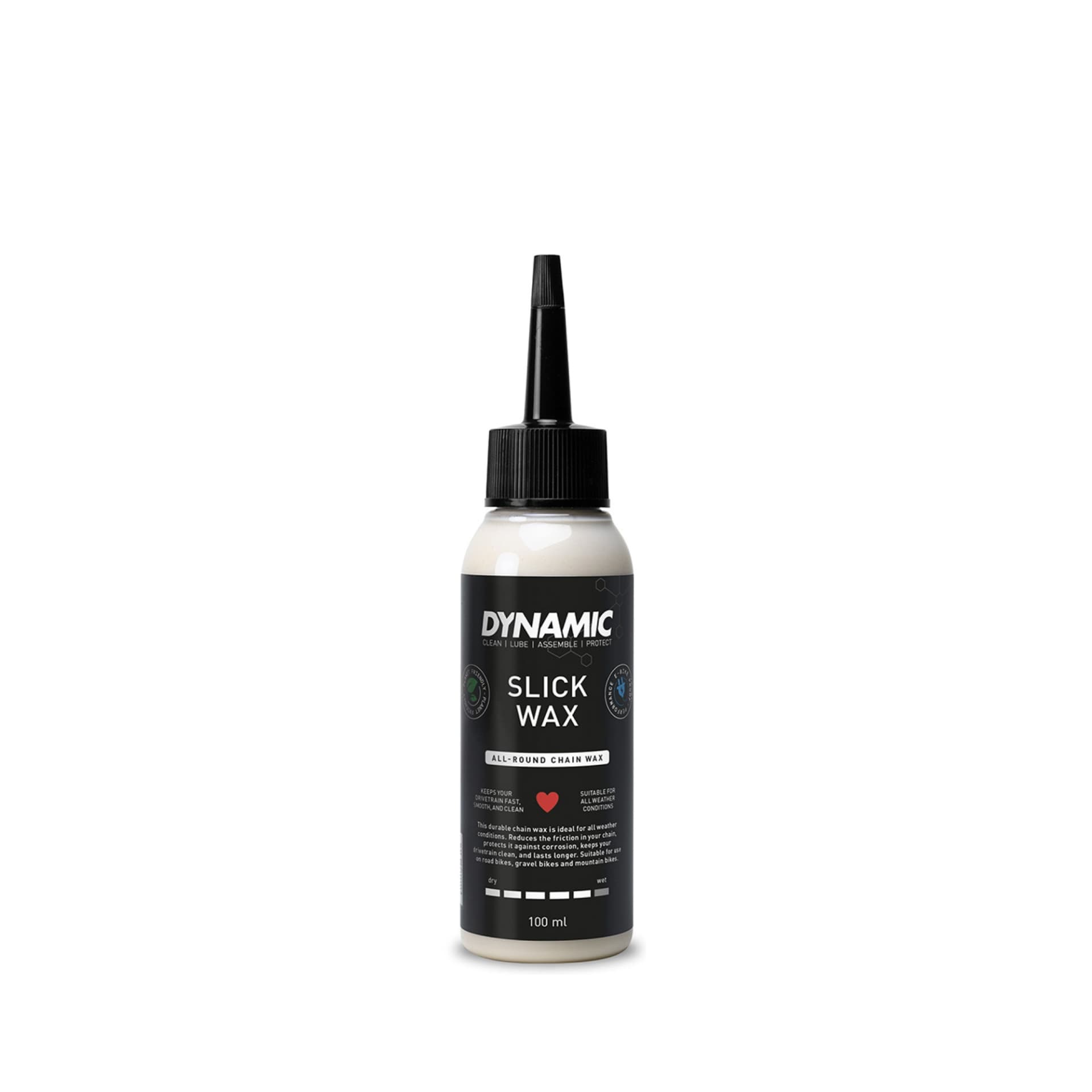 Dynamic Slick Wax All Round Kettenschmiermittel - 100ml Schwarz Modell 2026