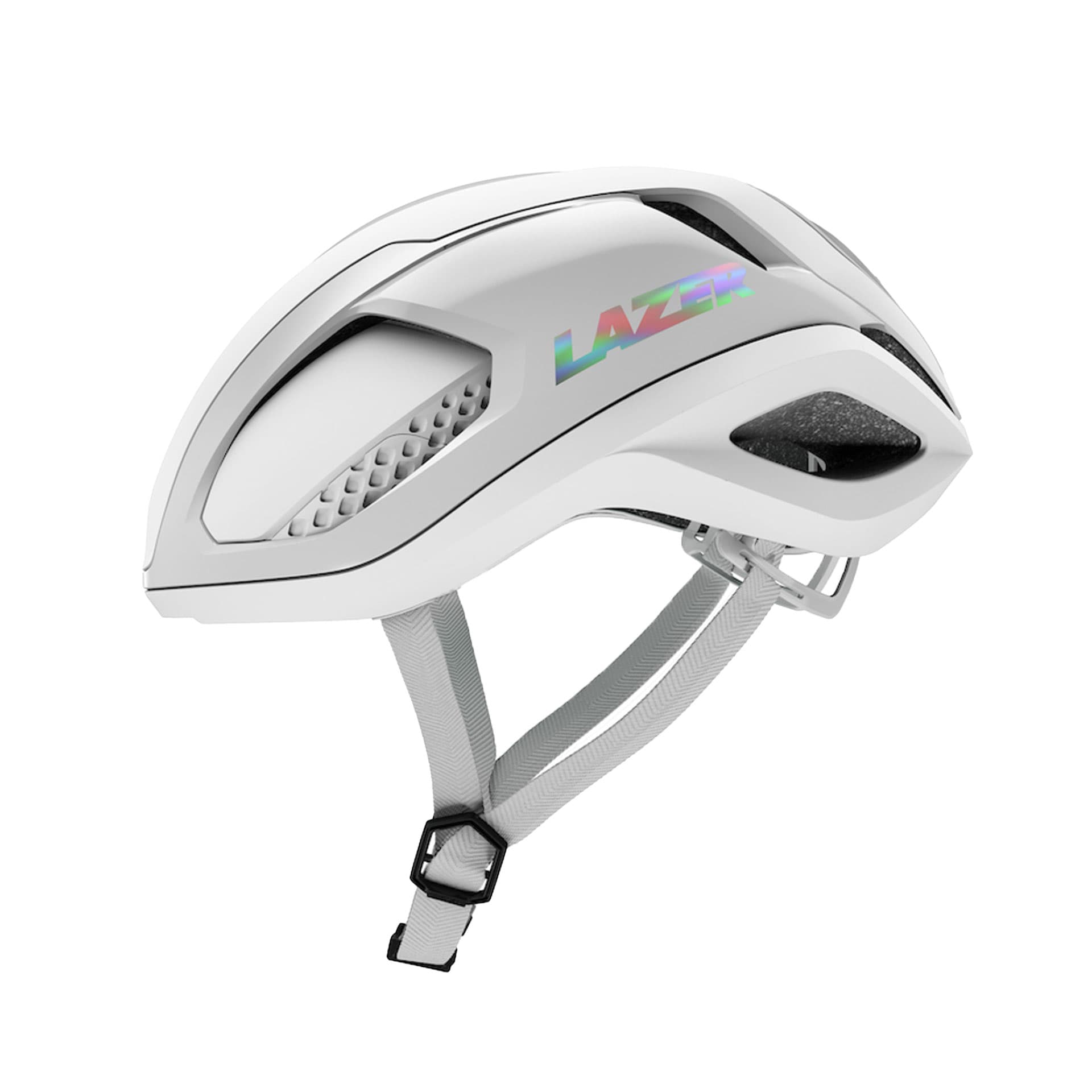 LAZER Helm Vento KinetiCore Road Pure White (S) - aerodynamischer Rennradhelm