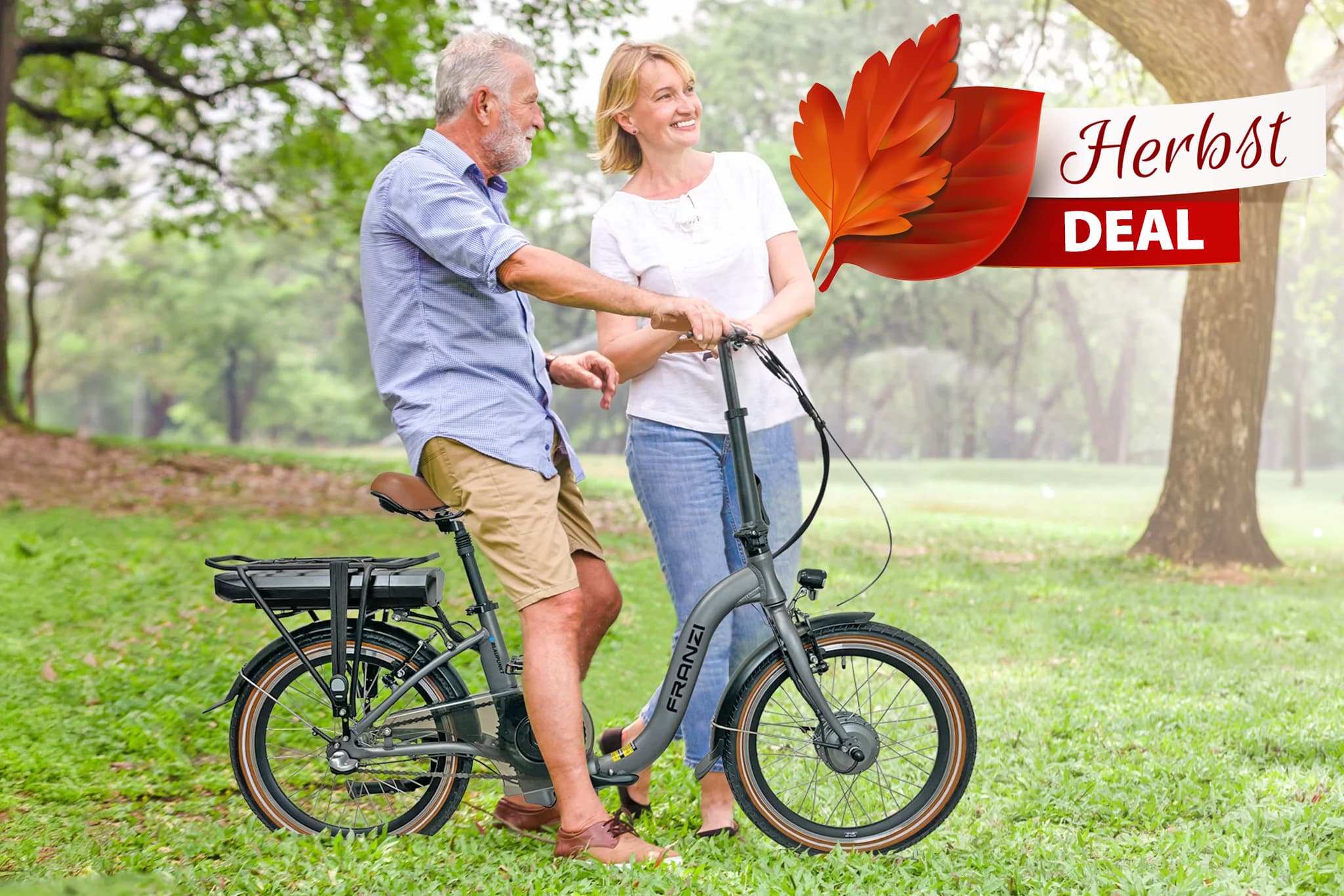 Blaupunkt FRANZI – E-Klapprad m. Rücktritt