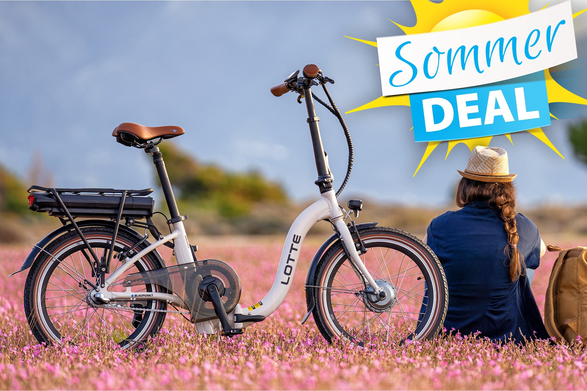 Blaupunkt LOTTE – E-Klapprad m. Rücktritt