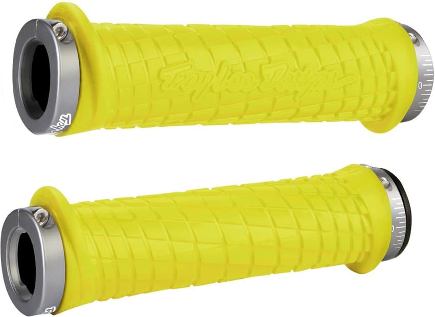 ODI Troy Lee Designs Lock-On Griffe Gelb Modell 2026