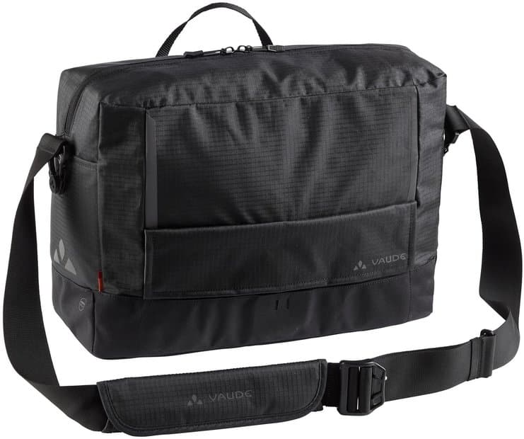 Vaude Cyclist Messenger Waxed L Schwarz Modell Aktion