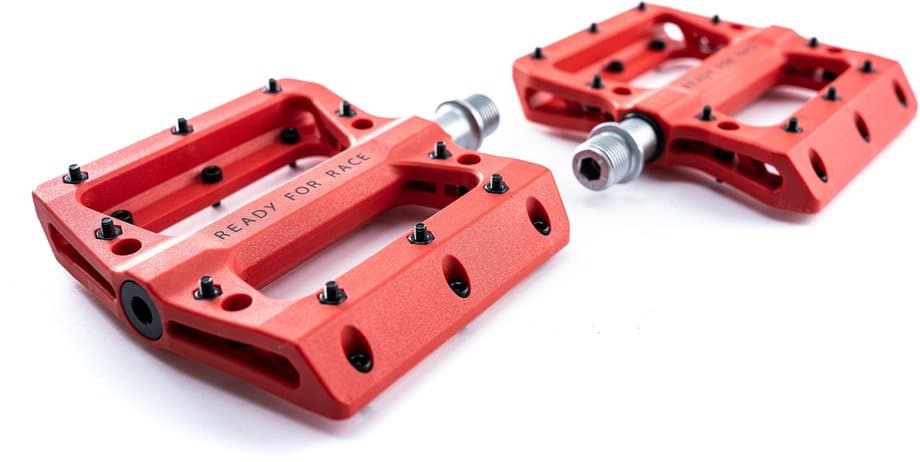 Cube RFR Pedale Flat ETP Rot Modell 2025