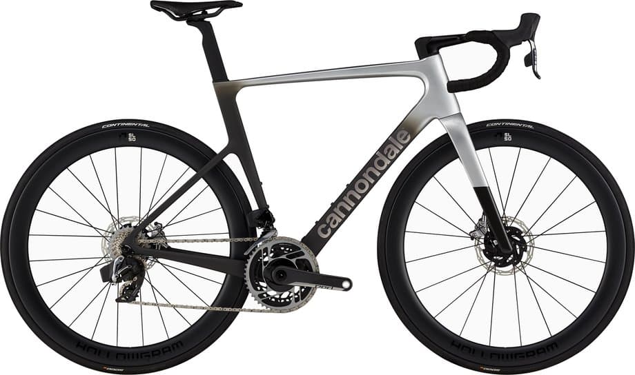 Cannondale SuperSix EVO Hi-Mod RED eTap Silber Modell Aktion