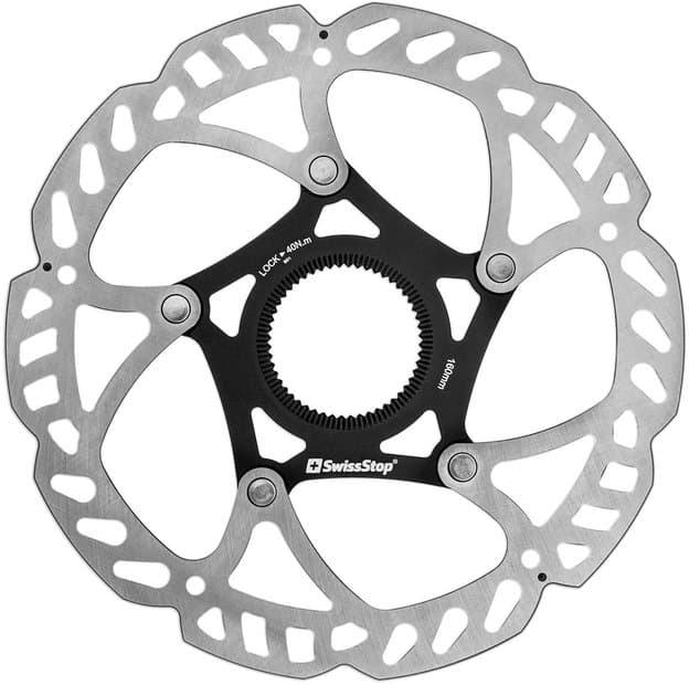 SWISSSTOP Bremsscheibe Catalyst Pro Centerlock 180 mm Silber Modell 2024