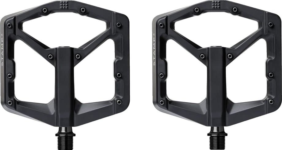 Crankbrothers Stamp 2 Large Plattform-Pedale Schwarz Modell 2026