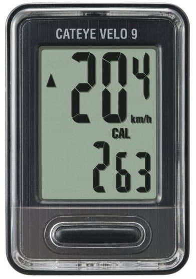 Cateye Velo 9 CC-VL 820 Schwarz Modell 2026