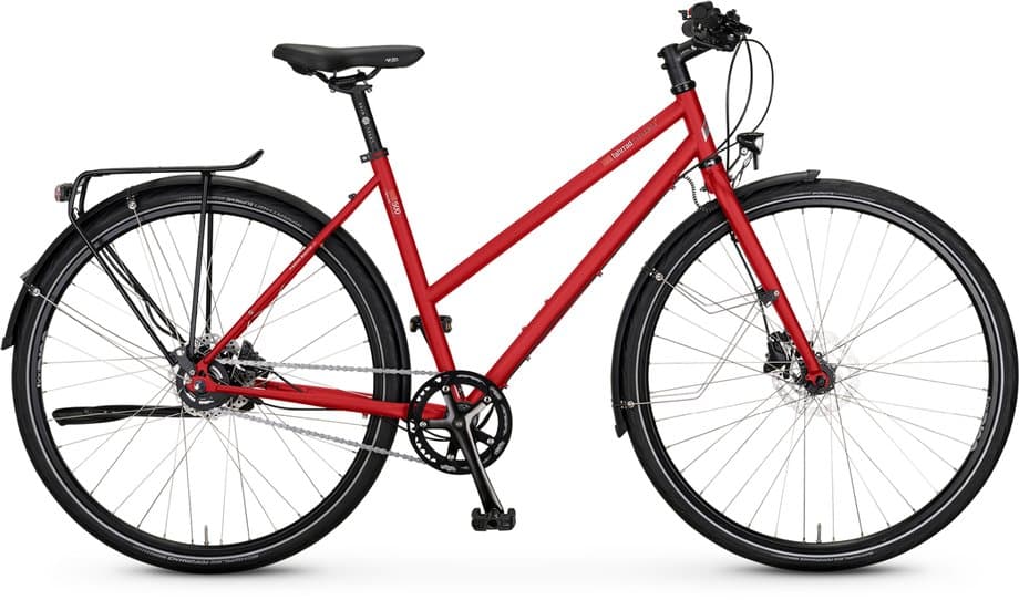VSF Fahrradmanufaktur T-500 Alfine Rot Modell 2026