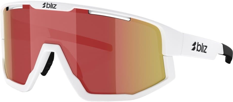 Bliz Fusion Matt White - Smoke w Red Multi Weiß Modell 2026