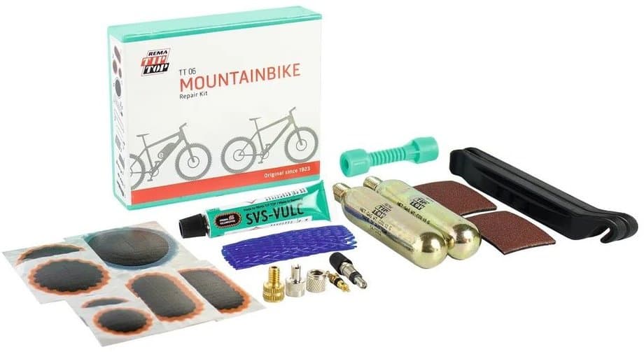 TipTop TT06 MTB Reparatur Box inkl. CO2 Patronen Weiß Modell 2024