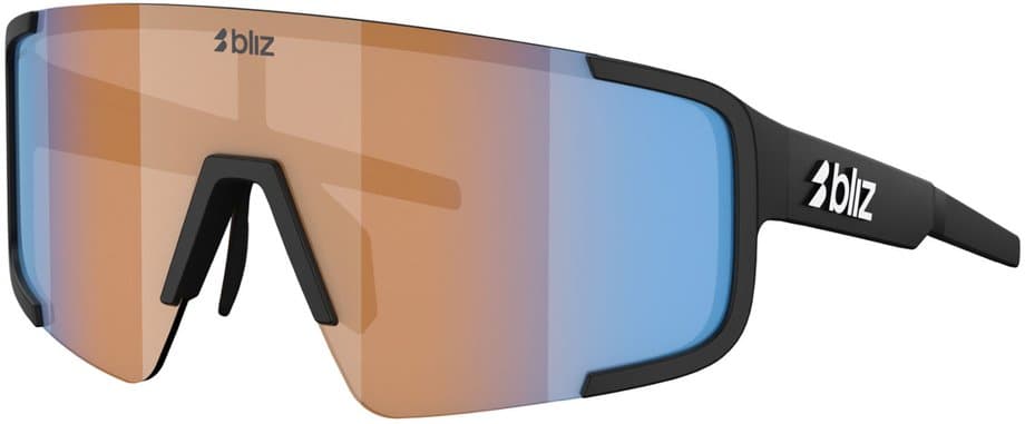Bliz P003 Matte Black - Orange w Blue Multi Schwarz Modell 2026