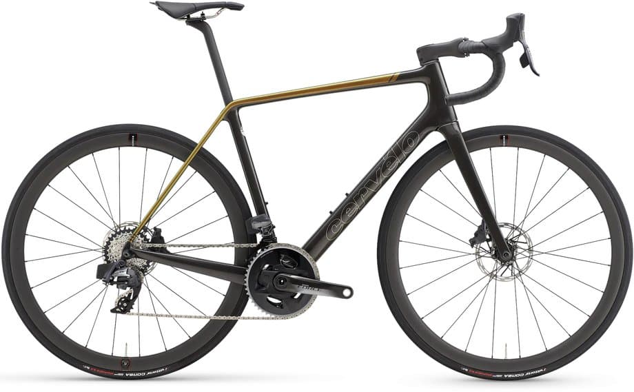 Cervelo R5 - Force eTap AXS Schwarz Modell Aktion