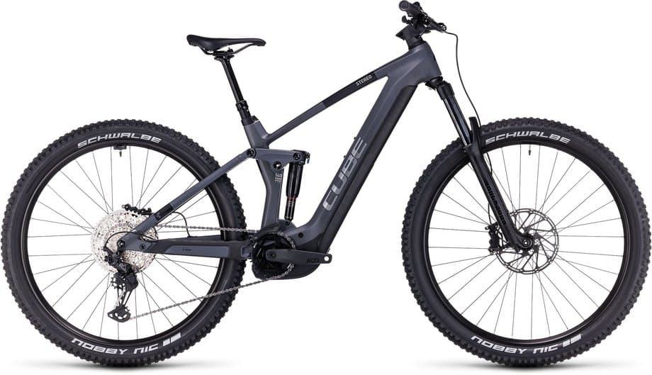 Cube Stereo Hybrid 140 HPC Race 750 Grau Modell Aktion
