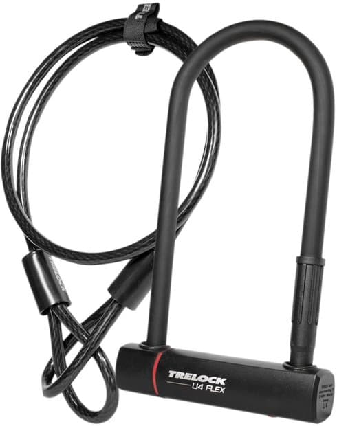 Trelock U4 Flex 102-230 / ZB 401 Bügelschloss Schwarz Modell 2026