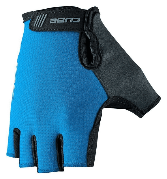 Cube Kinder Race Rookie Kurzfinger Handschuhe Blau Modell 2027