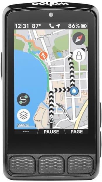 Wahoo ELEMNT Roam v3 GPS Computer Schwarz Modell 2026