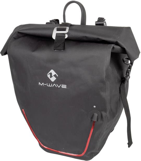 M-Wave Downtown RideBag Evident Gepäckträgertasche Schwarz Modell 2026