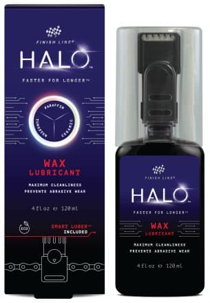 Finish Line HALO Wax Lube Wachsschmiermittel, Flasche + Luber - 120ml Blau Modell 2026