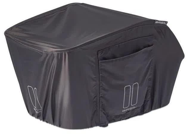 Basil Regenschutzhaube für HR-Körbe Schwarz Modell 2026