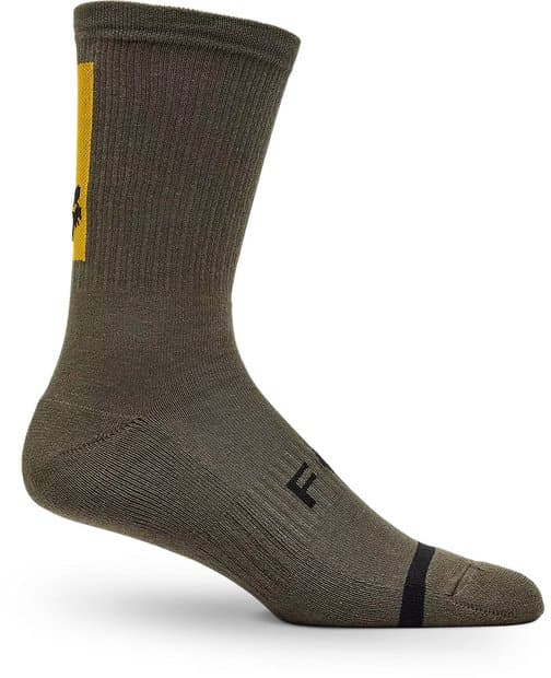 Fox 8"" Defend Socken Grün Modell 2024