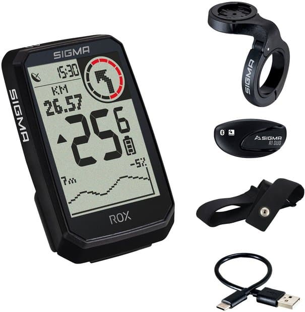 Sigma ROX 4.0 Endurance HR Set Schwarz Modell 2025