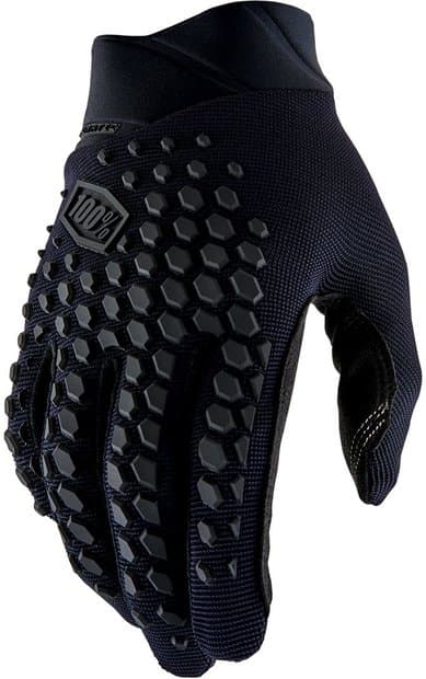 100 Percent Geomatic Langfinger Handschuhe Schwarz Modell Aktion