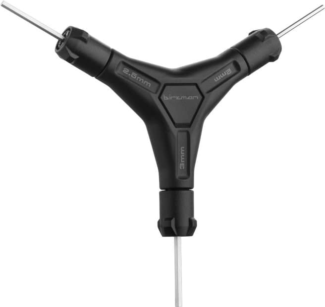 Birzman Y-Grip-S 2/2.5/3mm - Innensechskantschlüssel Schwarz Modell Aktion