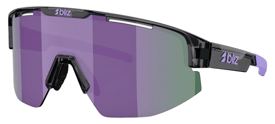 Bliz Matrix Small Crystal Black - Grey w Putple Multi Schwarz Modell 2026