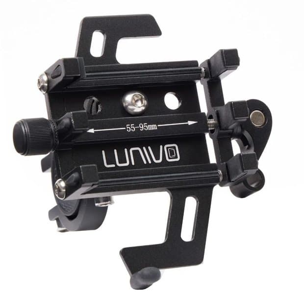 Lunivo Handy Halterung EVO Aluminium Schwarz Modell 2026