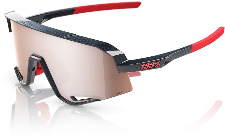 100 Percent Slendale Gloss Carbon Fiber / HiPER Multilayer Mirror Lens Schwarz Modell 2025