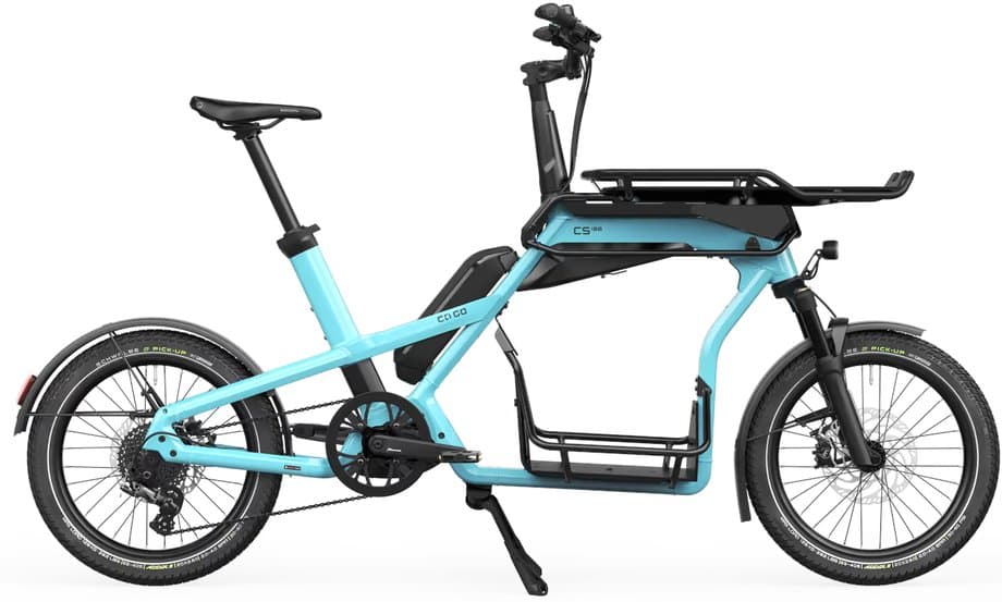Cago CS100 - Gepäckträger/Schloss Schwarz Modell 2024