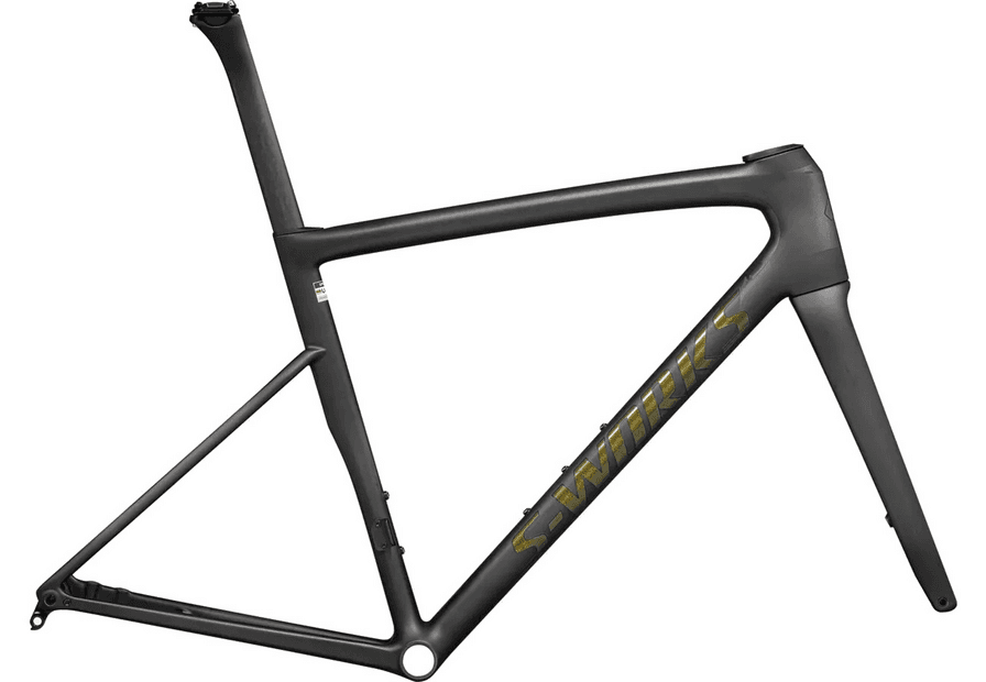 Specialized S-Works Tarmac SL8 Ready to Paint Rahmenset Schwarz Modell 2024