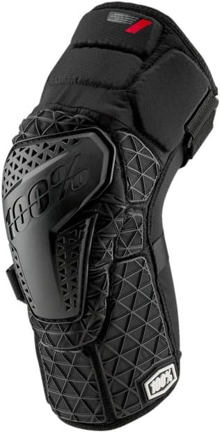 100 Percent Surpass Knie Protektor Schwarz Modell Aktion