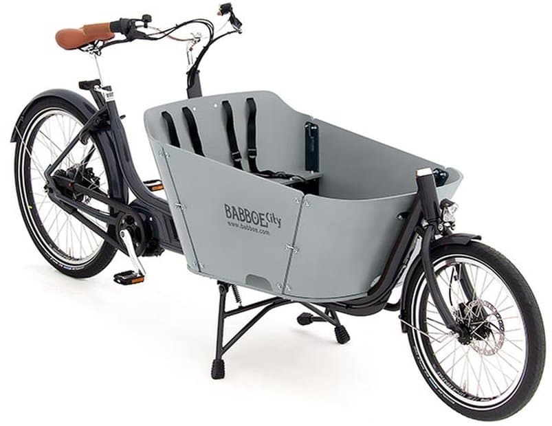 Babboe City Mountain Grau Modell 2024