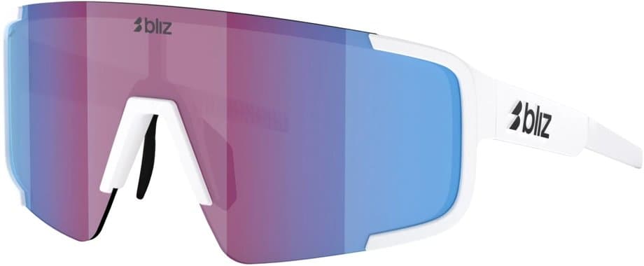 Bliz P003 Matte White - Light Begonia/Violet w Blue Multi Weiß Modell 2026
