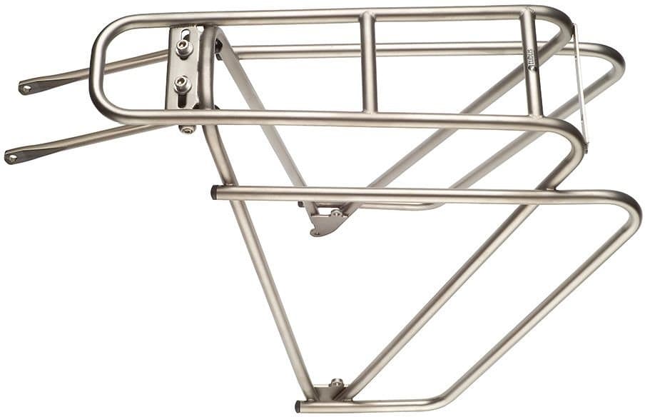 Tubus Gepäckträger Logo Classic Edelstahl - 26-28 Zoll Silber Modell 2026