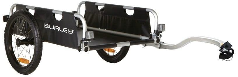 BURLEY Fahrrad-Lasten-Anhänger Flatbed Schwarz Modell 2024