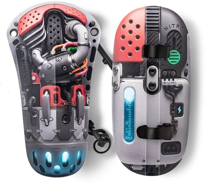 BUMBINOS Spritzschutz HR + Rahmen Splash Pack Plasma Turbo Grau Modell 2026