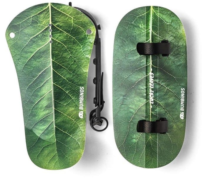 BUMBINOS Spritzschutz HR + Rahmen Splash Pack Lucky Leaves Grün Modell 2026