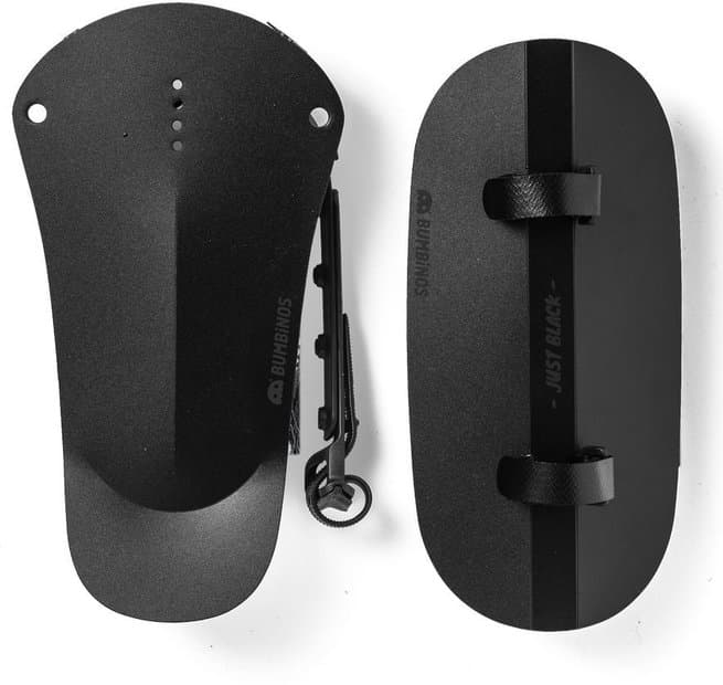 BUMBINOS Spritzschutz HR + Rahmen Splash Pack Just Black Schwarz Modell 2026