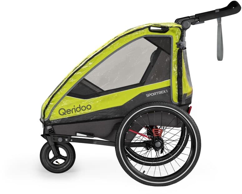Qeridoo Regenschutz QUPA 1 / Sportrex 1 Transparent Modell 2025
