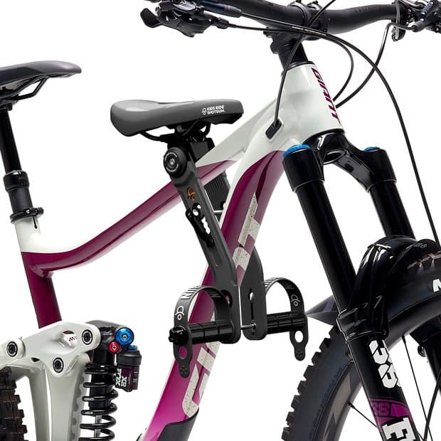 Kids Ride Shotgun 2.0 MTB Front Kindersitz Schwarz Modell 2026