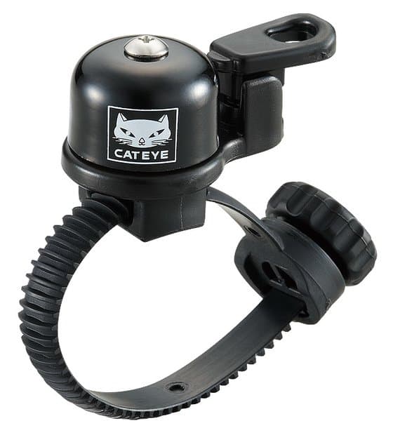 Cateye Klingel Micro Brass Bell OH-2400 Schwarz Modell 2026