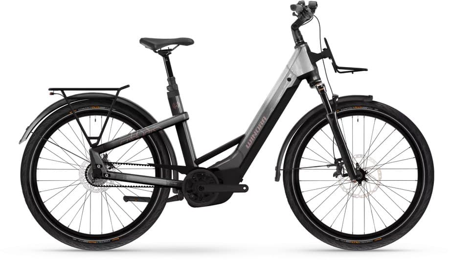 YAKUN R5 PRO LOW i800Wh E-Bike mit 5-Gang Nexus Schaltung - Rahmenhöhe XL - E-City Bike