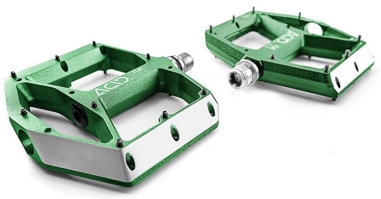 Cube ACID Pedale Flat A2-IB Grün Modell 2024