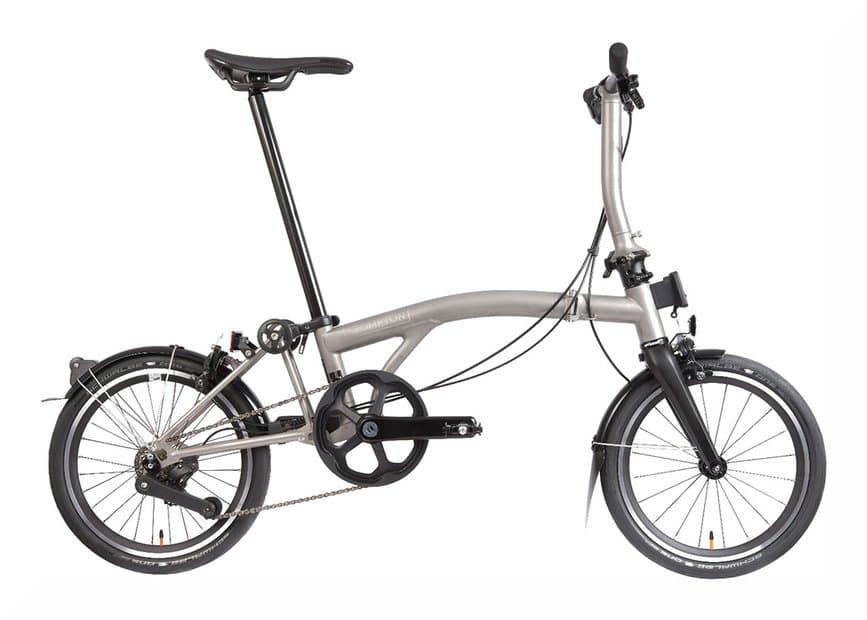 Brompton T-Line Explore Silber Modell 2024