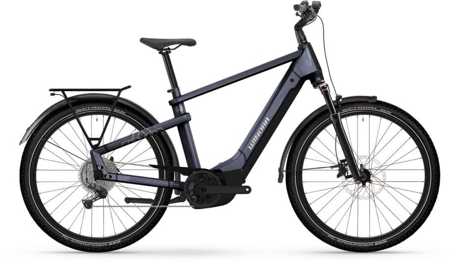 YAKUN E-City Bike X10E HIGH i600Wh 10-G Cues 25 WIN BCXI GL_night purple Rh L