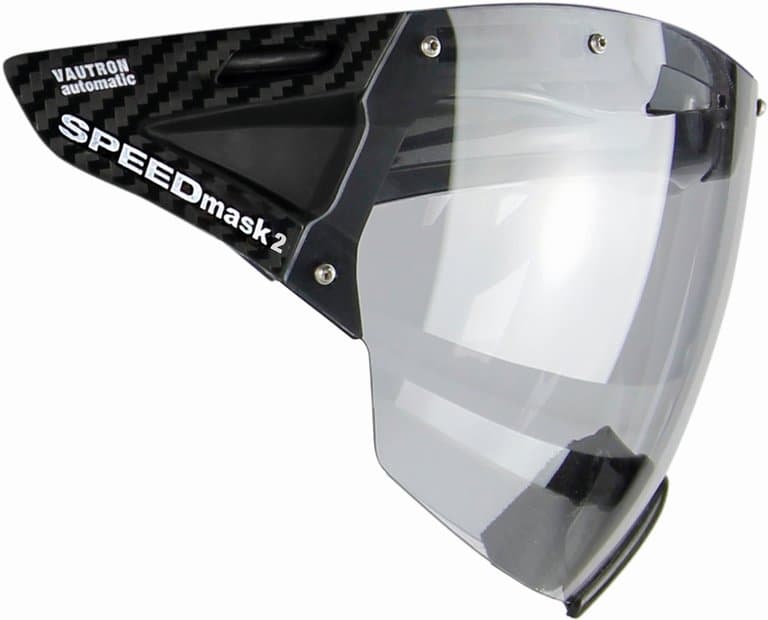 Casco SPEEDmask 2 Vautron schwarz Visier Grau Modell 2026