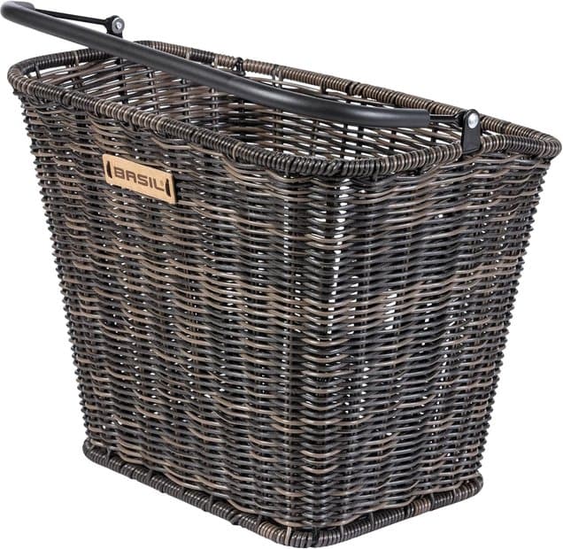 Basil Vorderradkorb Bremen, Rattan Look KF Braun Modell 2026