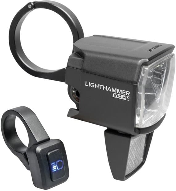 Trelock LS 890-HB Lighthammer E-Bike Scheinwerfer 12V - StVZO Schwarz Modell 2026